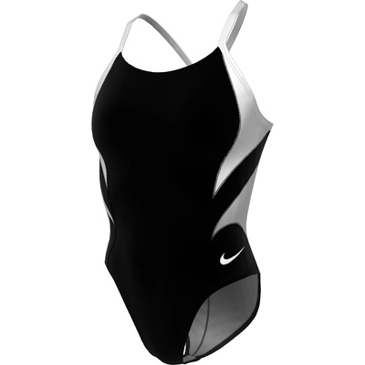 Nike Swim Hydrastrong Fly Nike Swim HydraStrong Fly Womens Racerback One Piece - Black/White