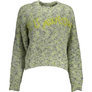 Desigual Пуловер за жени desigual, Зелен (22wwjf67_verde_4025)