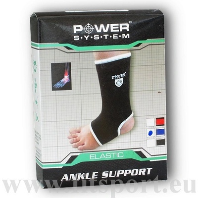 Power System Bandáže na kotníky ANKLE SUPPORT black