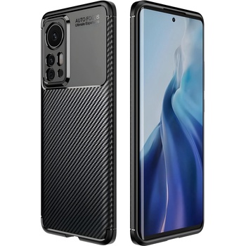 Vennus Калъф Carbon Bush Elite за Xiaomi 12 Pro - Черен KP16171 (16171)