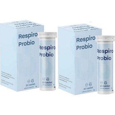 Medveď natural Respiro PROBIO 2x 20 tabliet