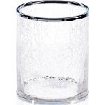 DECOR WALTHER Кошче за отпадъци в баня Crack хром (0933300)