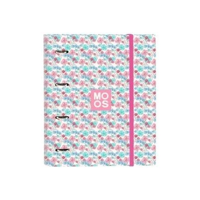 Moose Папка с пръстени Moos Flores Многоцветен 27 x 32 x 3.5 cm