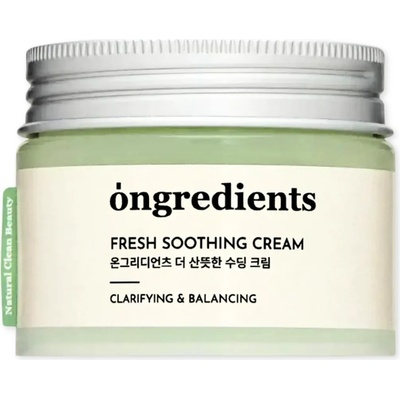 Ongredients - Fresh Soothing Cream 50ml