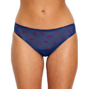 Modibodi Менструални слип Modibodi lntimates V Day Cheeky Brief Light Navy Chilli Modibodi | Sin Mnogotsveten | ЖЕНИ | XS