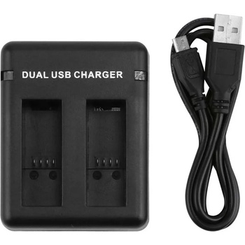 Image 1 of Зарядно устройство - за GoPro HERO 5/6/7/8/2018 + USB кабел, черно (XTGP346B)