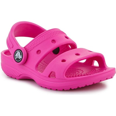 Crocs sandály dětské Classic Crocs Sandal T růžová