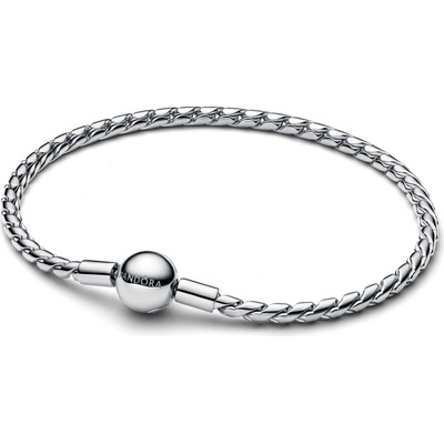 Pandora Nramek Pandora Kdlo etzek Zapnn Kulat Stbro 594028C00-17 cm