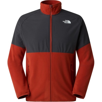 The North Face Мъжко поларено яке The North Face Glacier Heavyweight Full Zip Fleece jacket - Iron Clay / Asphalt Grey (005-5401-0712)