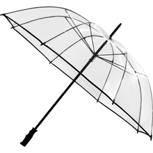 Dámský holový průhledný deštník Clear Classic
