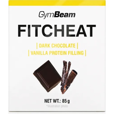 GymBeam Fitcheat Протеинов Шоколад бял шоколад с ягоди