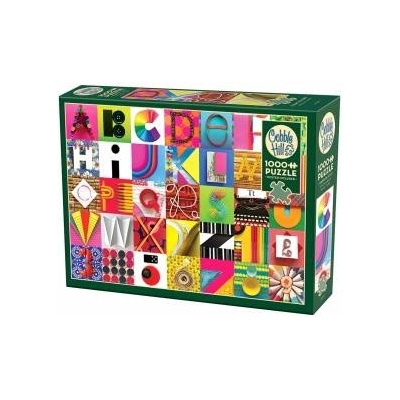 Cobble Hill Puzzle 1000 Letters and Numbers G3