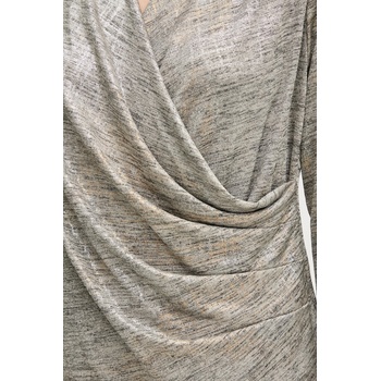 Joseph Ribkoff Блуза Joseph Ribkoff дамска в сребристо с меланжов десен 253087 (253087)