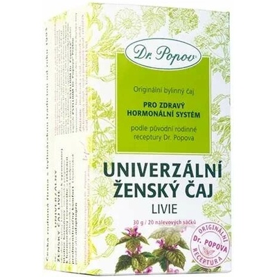 Dr. Popov Univerzální ženský čaj Livie 30 g