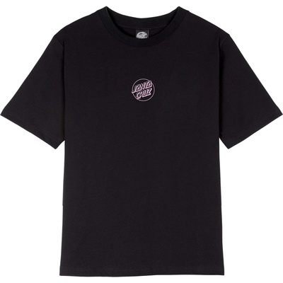 Santa Cruz Дамска тениска Santa cruz Women's Mono Stamped Dot T-Shirt - Black - размер 12 (UK) (916-5117-0214)