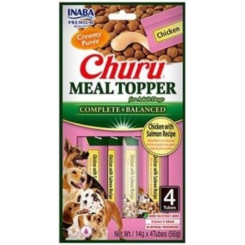 Churu Meal Topper Chicken with Salmon Recipe 4 x 14 g