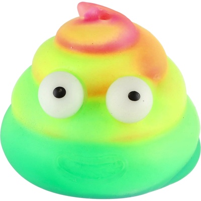 Teddies Míček hovínko antistresový mačkací sliz 7cm v sáčku