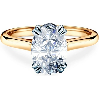 Savicki Zásnubný prsteň dvojfarebné zlato laboratórny diamant SAVR96118 YW LGD 200