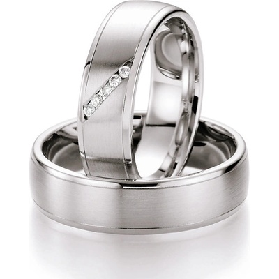 Snubní prsteny s diamanty SP504