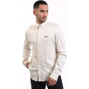 HUGO BOSS B Motion L Regular Fit Shirt - White