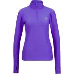 New Balance Дамска тениска New balance Women's Sport Essentials Space Dye Quarter Zip Running shirt - Electric Purple - размер XS (916-1226-0411)