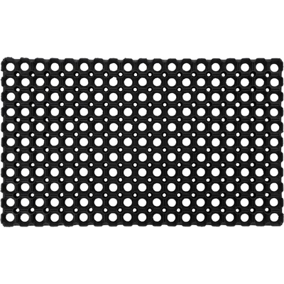 LALEE Изтривалка за входна врата Boston BOS 501, 45x75, черна (BOS501MAT4575)