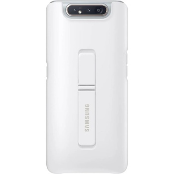 Samsung Оригинален гръб Standing Cover Case за Samsung Galaxy A80 - Бял