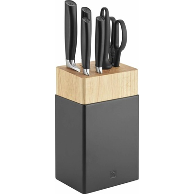 Zwilling Blok s noži ocílkou a nůžkami All * Star 7 ks černé logo 1022596