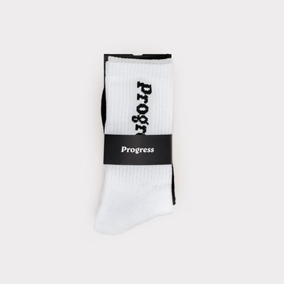 Progress Чорапи от Progress - Pro Socks - комплект бяло + черно (2641019007036)