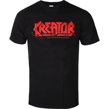 NNM мъжка тениска Kreator - Krushers of The World Logo - Black - 51845100