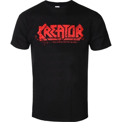 NNM мъжка тениска Kreator - Krushers of The World Logo - Black - 51845100