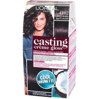 L’Oréal Casting Crème Gloss farba na vlasy 4102 Iced Chocolate