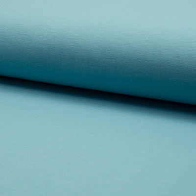 Teplákovina nepočesaná dusty aqua, š.155