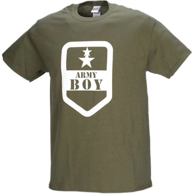Tričko Armyboy krátky rukáv olive