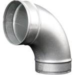 Dalap Кръгло метално коляно 90°, Ø 80 мм (80172)