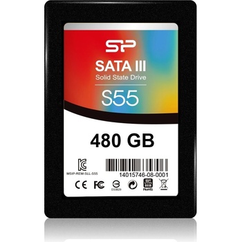 Silicon Power S55 480GB, 2,5", SSD, SP480GBSS3S55S25