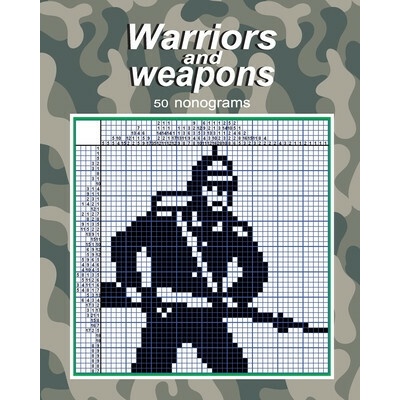 Warriors and weapons - 50 nonograms