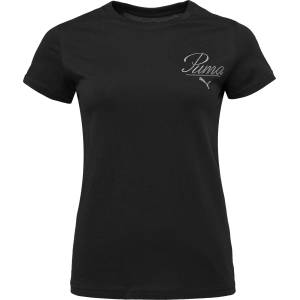 PUMA Essentials script tee l