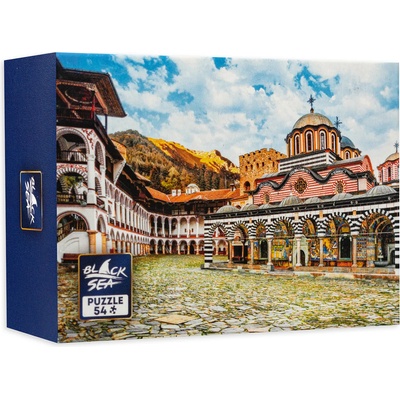 Black Sea Puzzles Мини пъзел Black Sea от 54 части - Манастир "Св. Иван Рилски (BS62114)