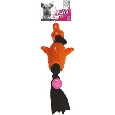 M-PETS Играчка за кучета M-Pets SIMONA Dog Toy with vibrating tag - Каучукова Патица с вибрираща шия Симона, 15, 3x10, 5x4, 8cm - Белгия 10623399