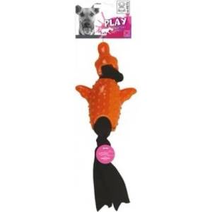 M-PETS Играчка за кучета M-Pets SIMONA Dog Toy with vibrating tag - Каучукова Патица с вибрираща шия Симона, 15, 3x10, 5x4, 8cm - Белгия 10623399
