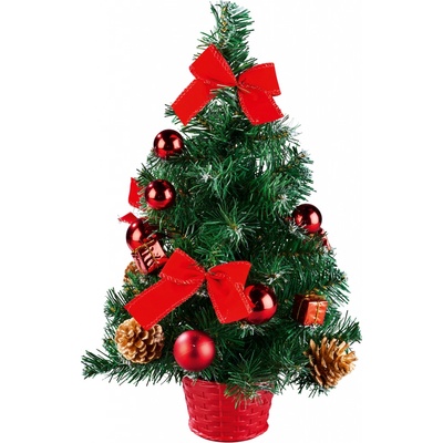 LIVARNO home Umělý mini vánoční stromek, 40 cm červená – Zboží Dáma