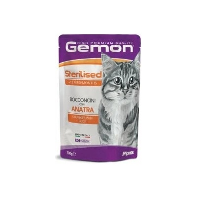 GEMON Cat Sterilised kachna 100 g
