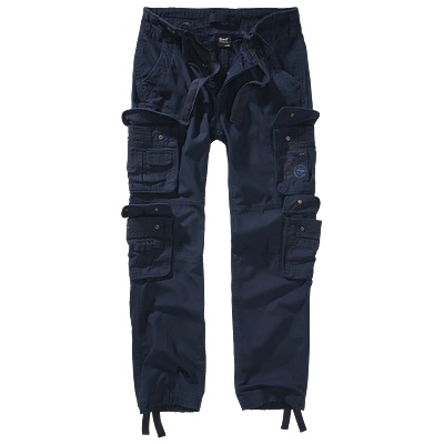 Brandit Мъжки карго панталон в тъмносин цвят Brandit Pure Slim FitBW-1016-8 - Тъмносин, размер XXL