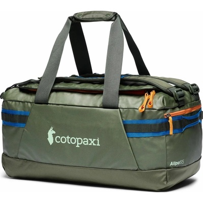 Cotopaxi Allpa Getaway Duffel zelená/sivá 55L