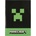 Minecraft Тетрадка А5, Minecraft Creeper с малки квадратчета (237953B516)