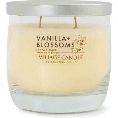 Village Candle Wild Light Bowl Vanilla + Blossoms 296 g