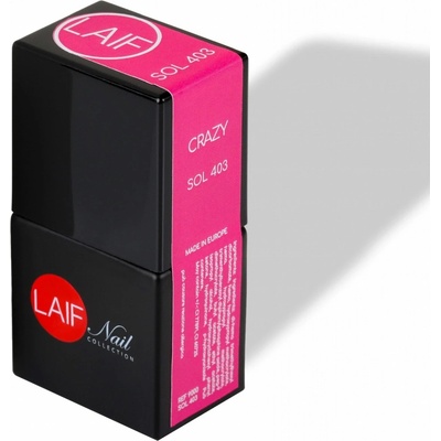 Laif Gel lak růžový SOL 403 Crazy 10 ml