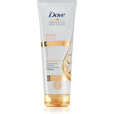 Dove Advanced Hair Series Pure Care Dry Oil шампоан за суха коса без блясък 250ml