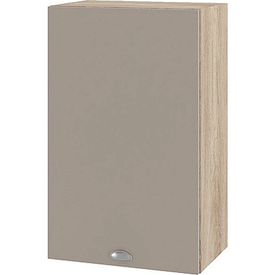 ИРИМ Горен кухненски шкаф Сити АРФ-Капучино мат-11-6 45 см